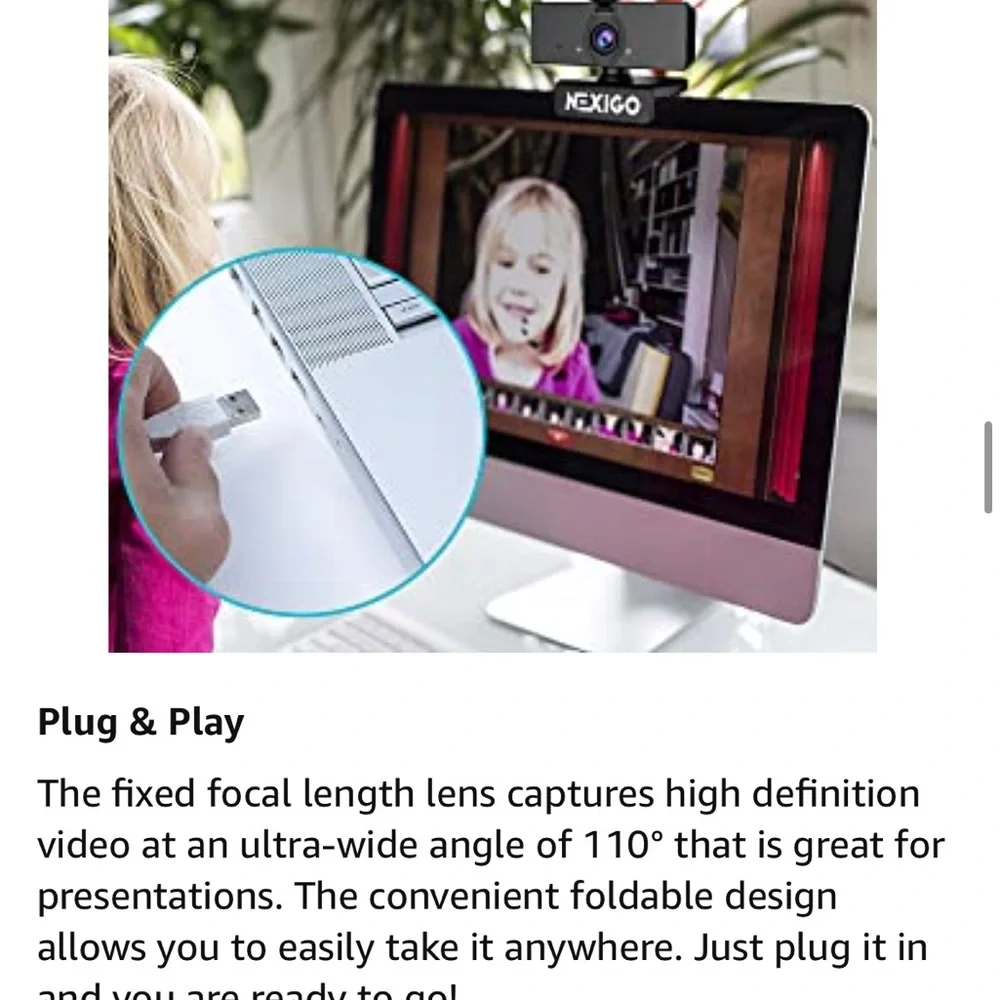 Nexigo USB Webcam